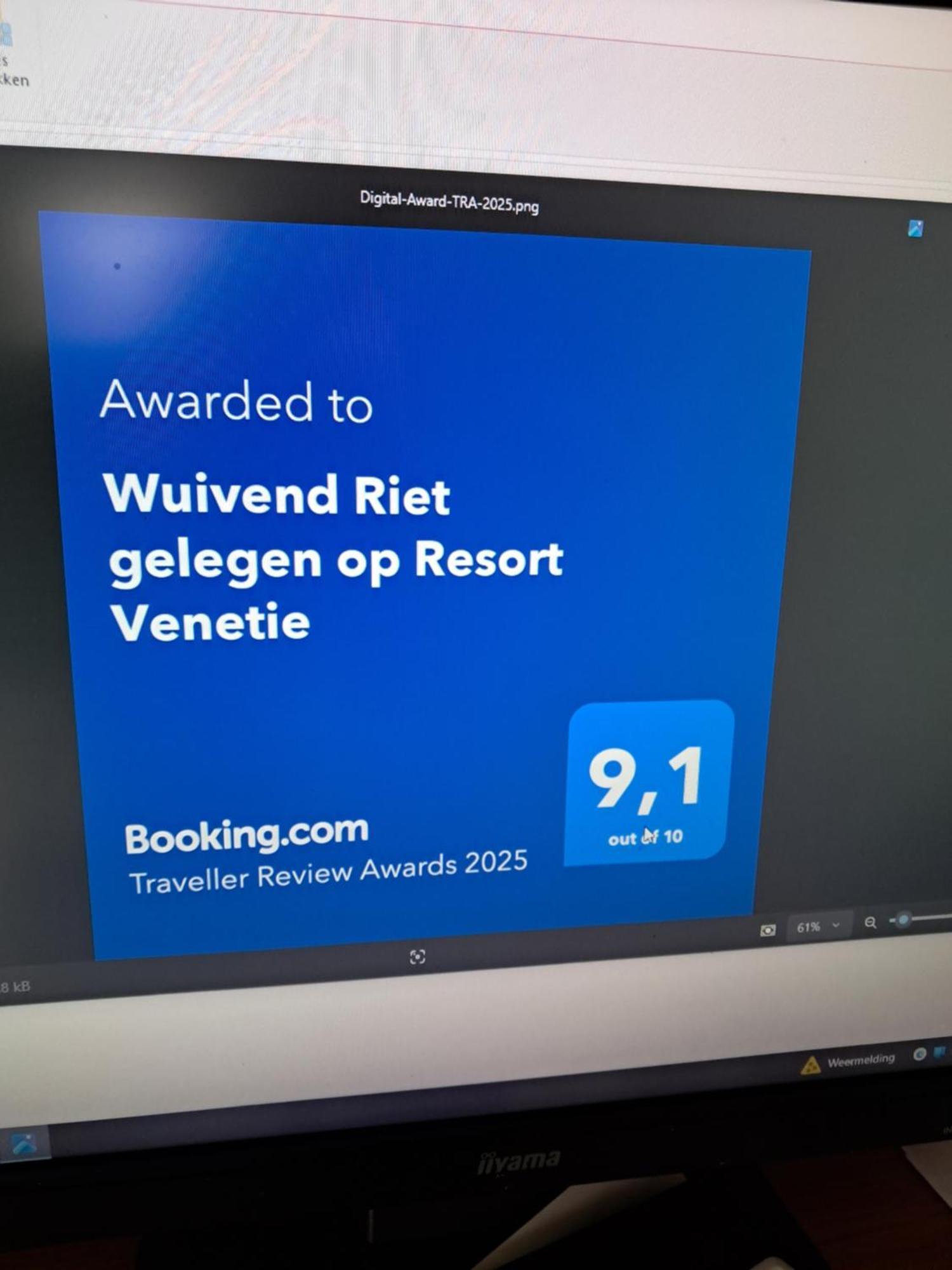 Wuivend Riet Gelegen Op Resort Venetie Гитхорн Екстериор снимка